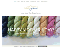 Tablet Screenshot of creamcityyarn.com
